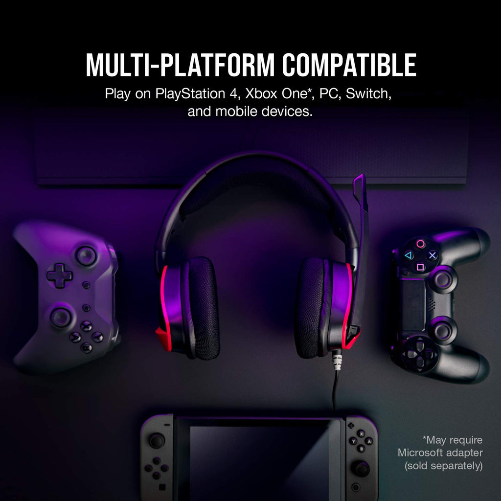 Corsair Void v2 Wireless Bluetooth PC PS5 Switch Gaming Headset – Black