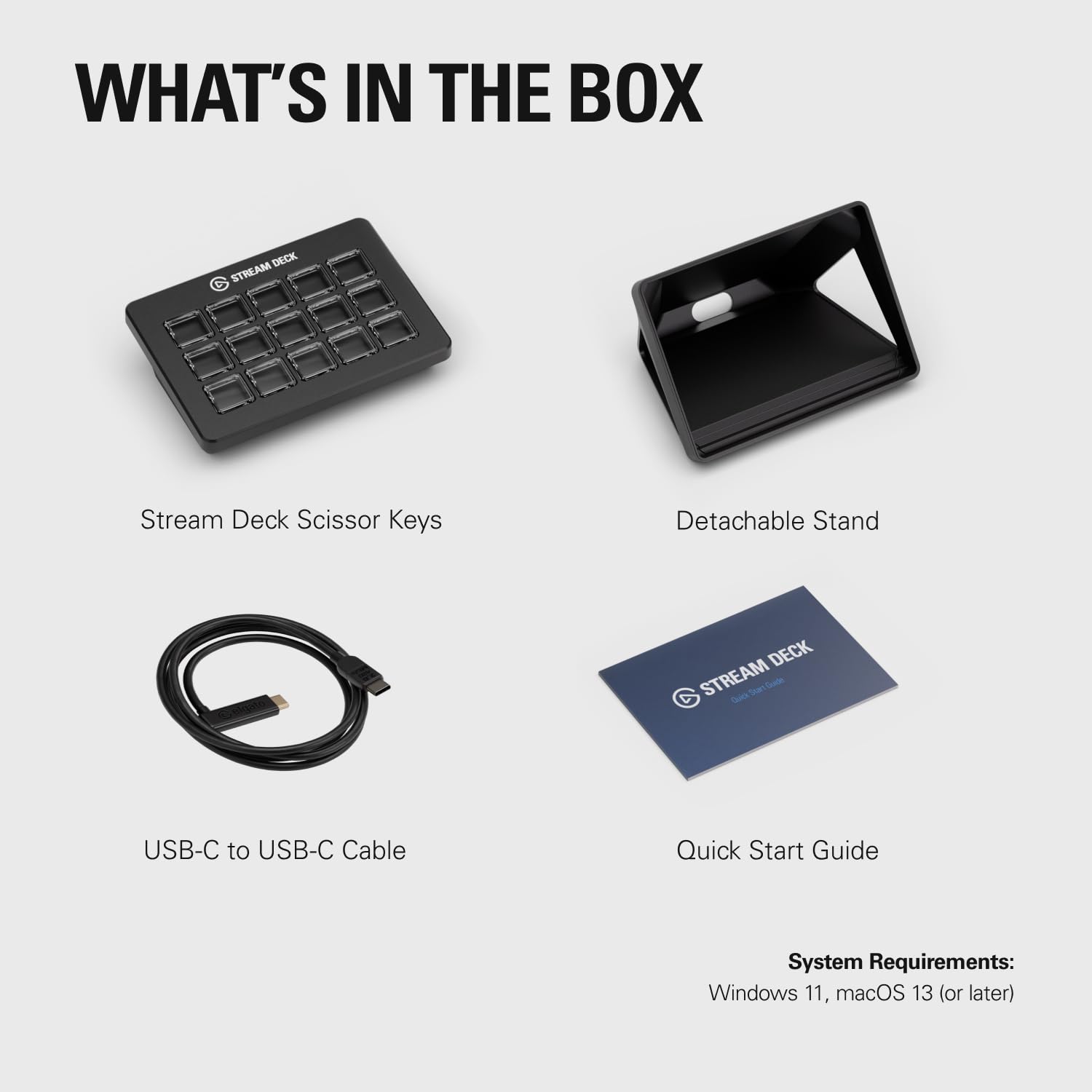 Elgato Stream Deck MK.2 Studio Controller, 15 Macro Keys