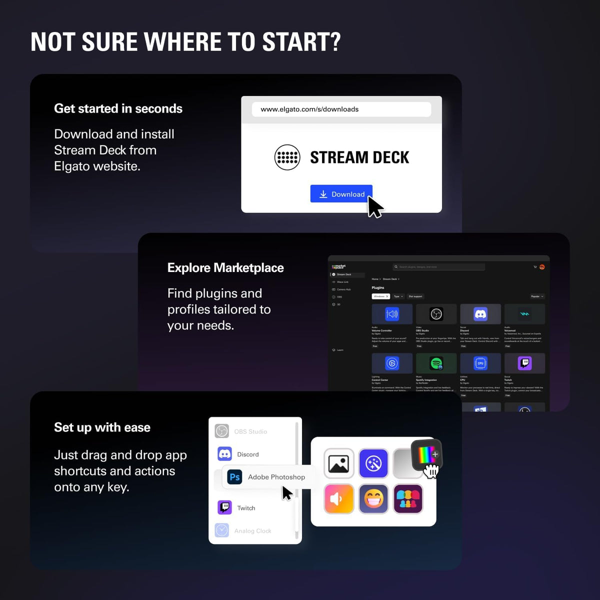Elgato Stream Deck MK.2 Studio Controller, 15 Macro Keys