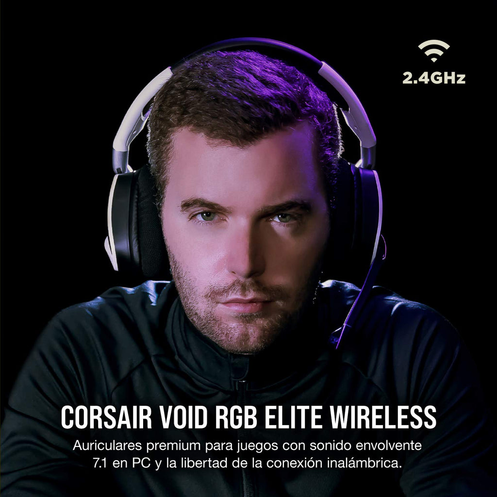 Corsair Void v2 Wireless Bluetooth PC PS5 Switch Gaming Headset – Black