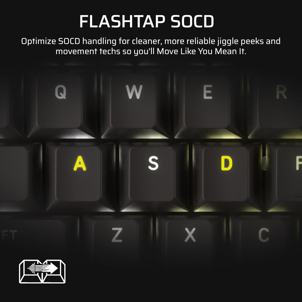Corsair Vanguard 96 Wired Mechanical Gaming Keyboard – 96% Layout, Black