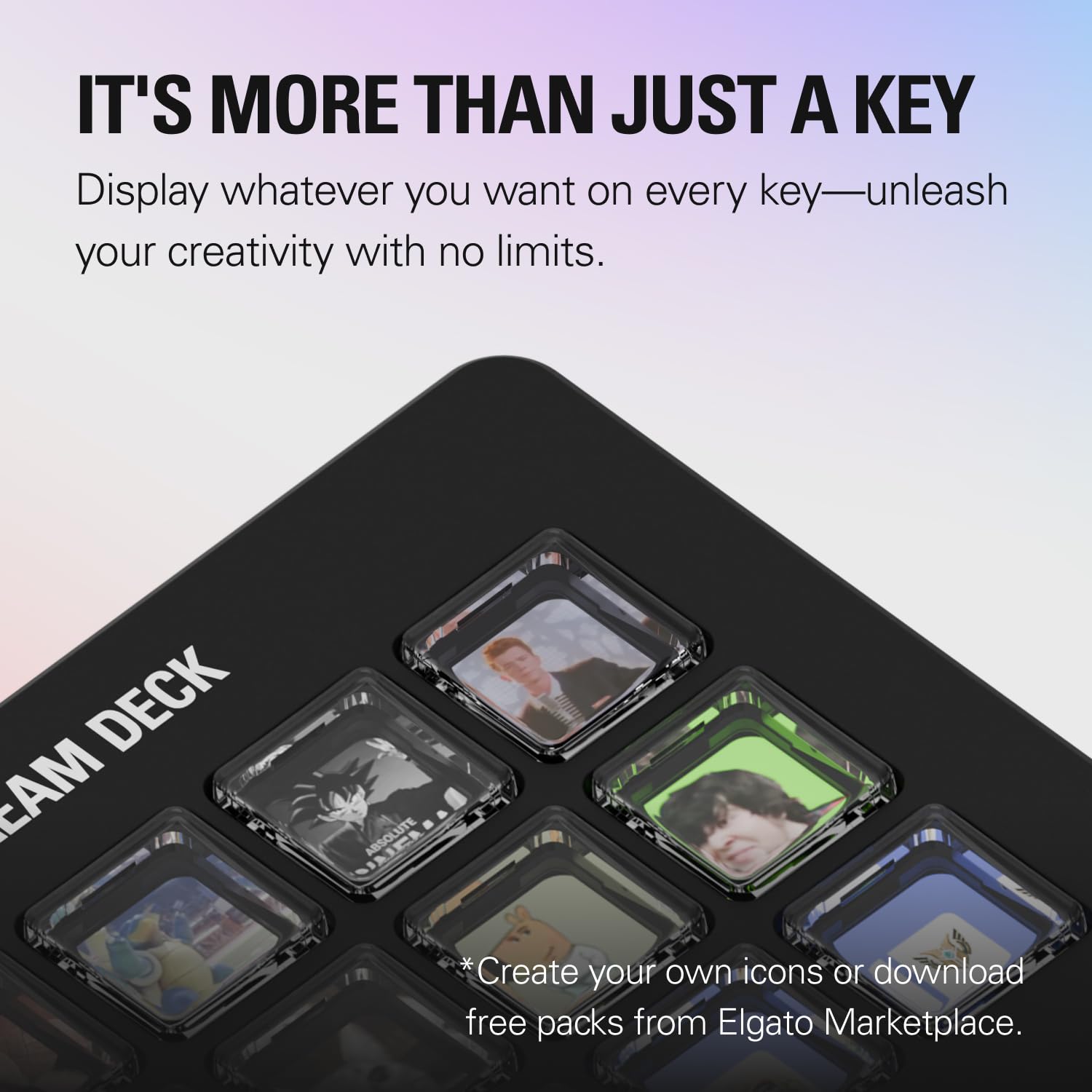 Elgato Stream Deck MK.2 Studio Controller, 15 Macro Keys