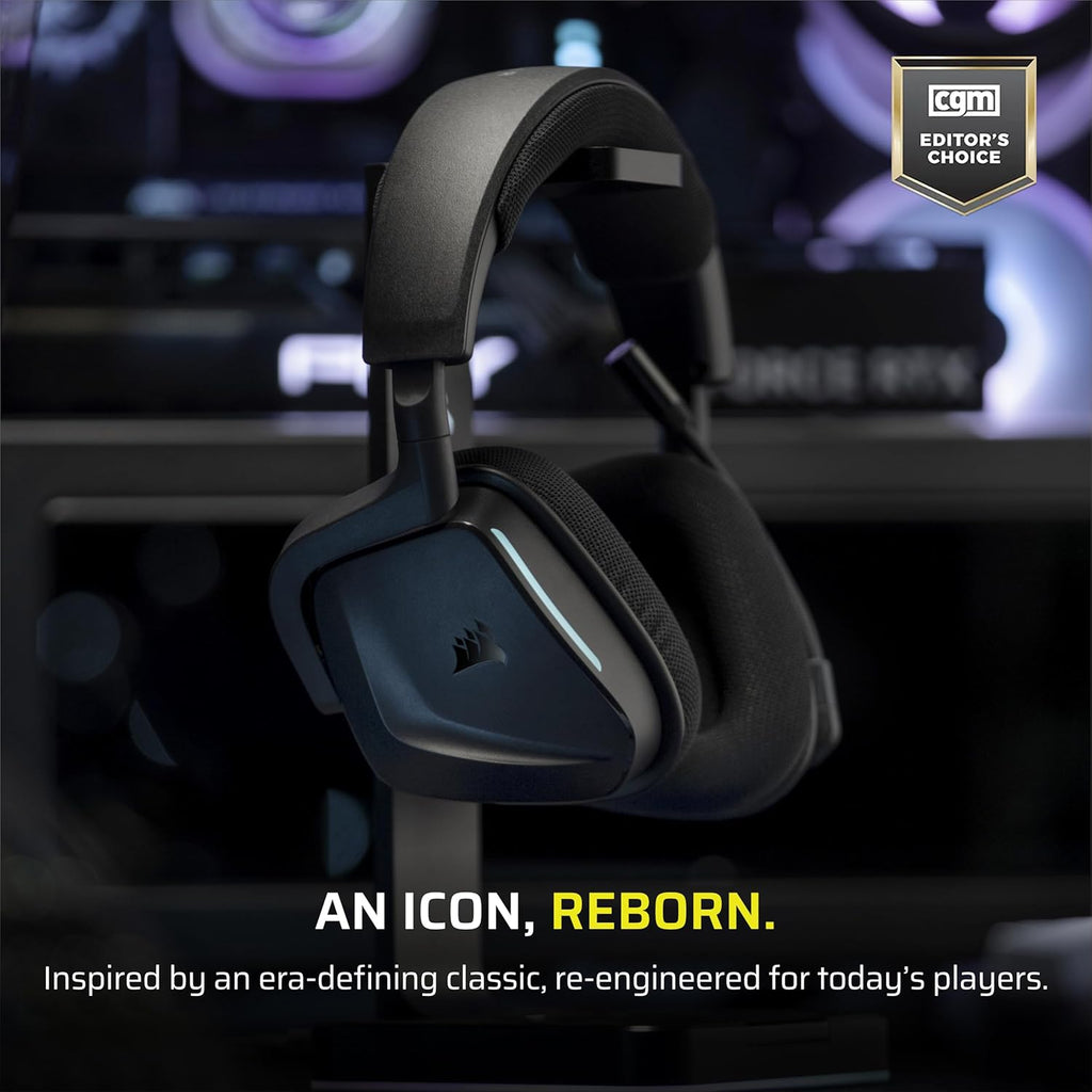 Corsair Void v2 Wireless Bluetooth PC PS5 Switch Gaming Headset – Black