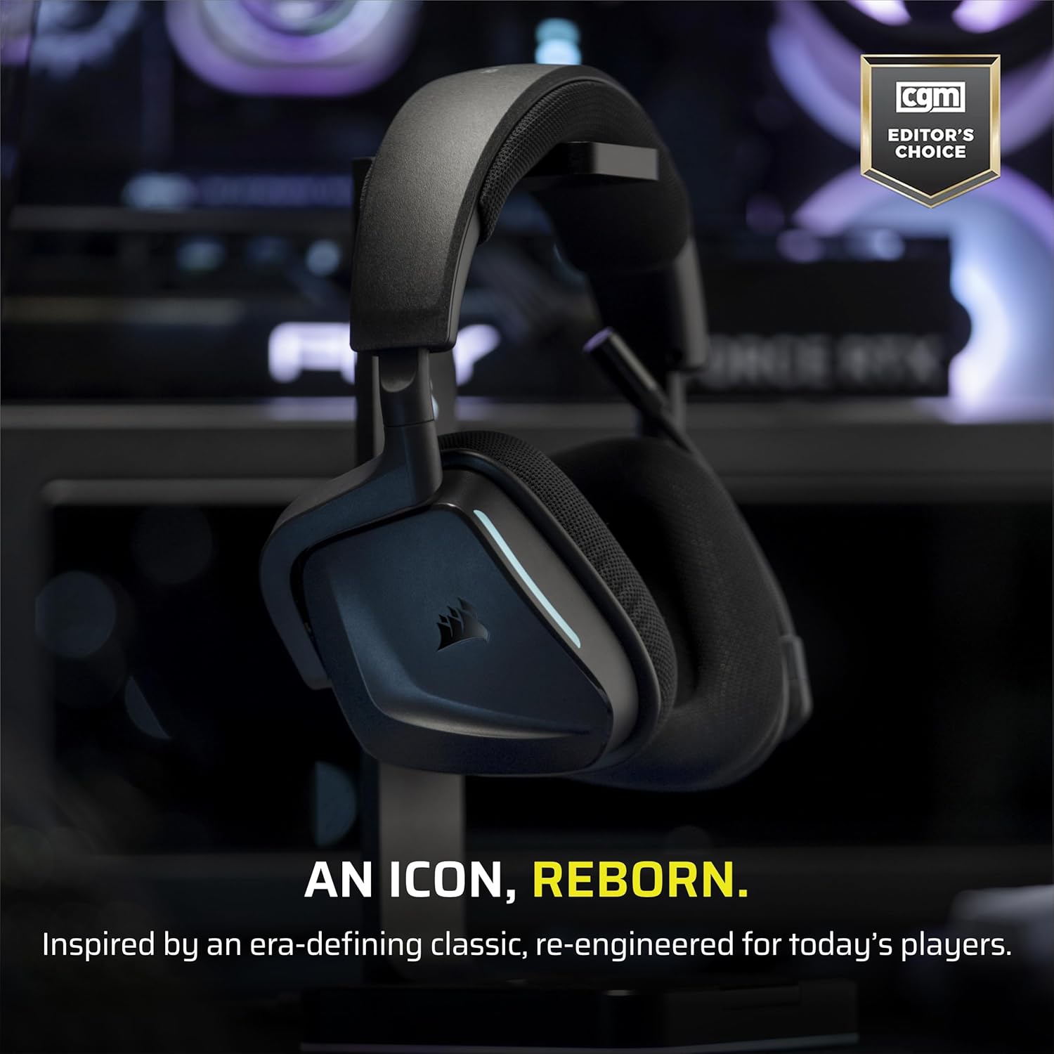 Corsair Void v2 Wireless Bluetooth PC PS5 Switch Gaming Headset – Black