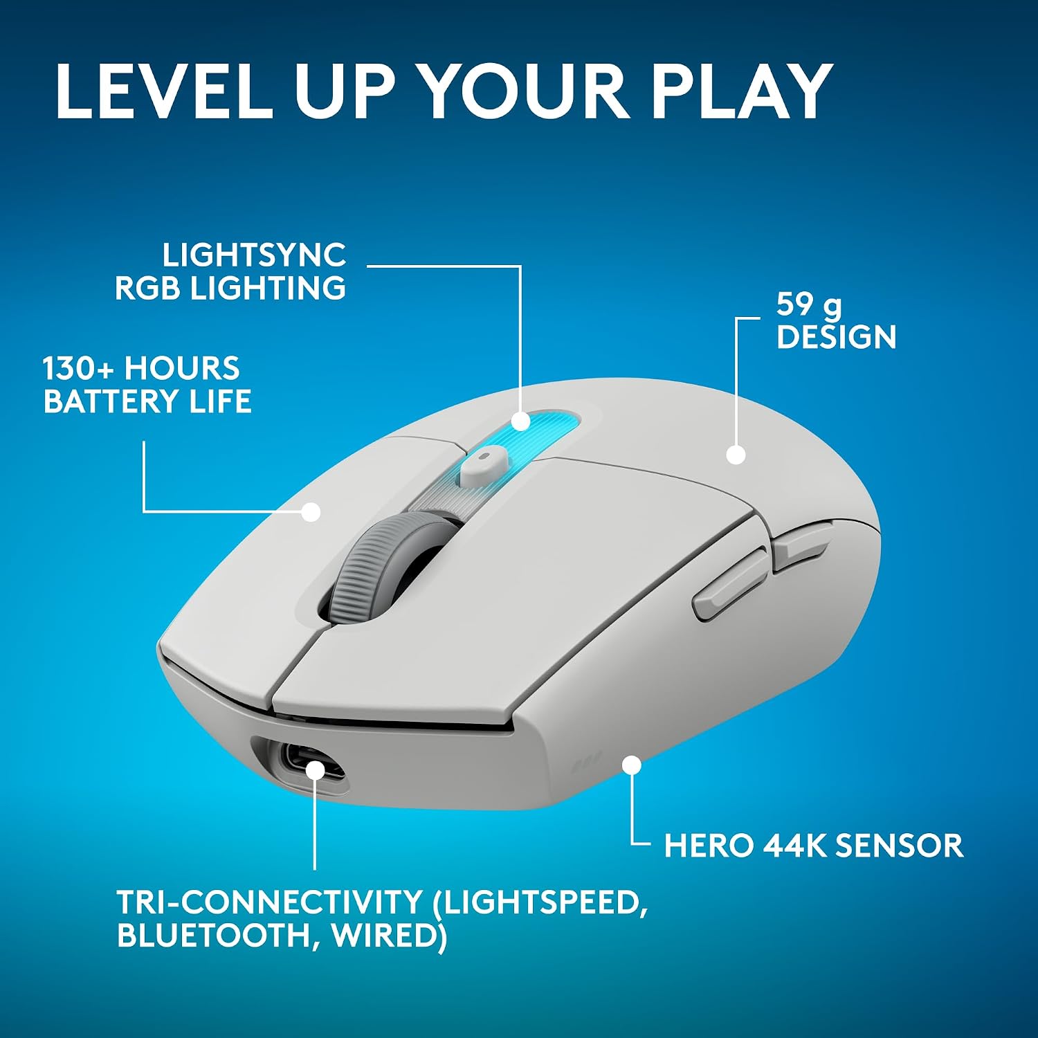 Logitech G305 Lightspeed Wireless Gaming Mouse - Black