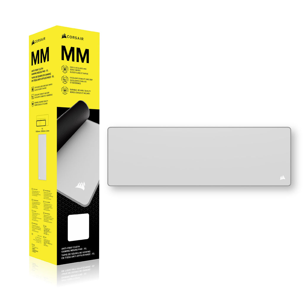 Corsair MM Anti-Fray Cloth Gaming Mouse Pad – Black