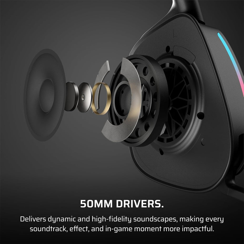 Corsair Void v2 Wireless Bluetooth PC PS5 Switch Gaming Headset – Black