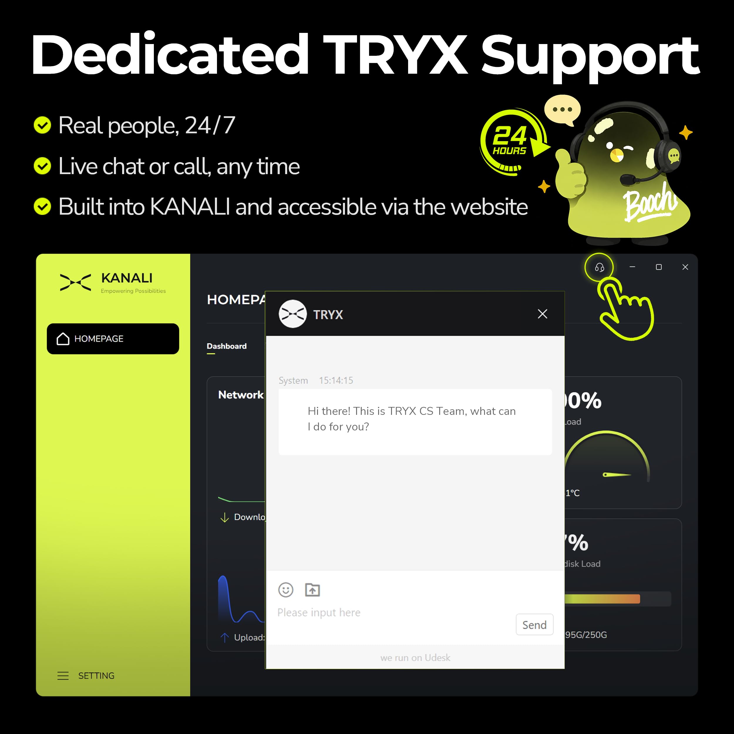 TRYX Panorama SE 360mm AIO Curved Screen GIPHY Built-in Asetek 280w TDP