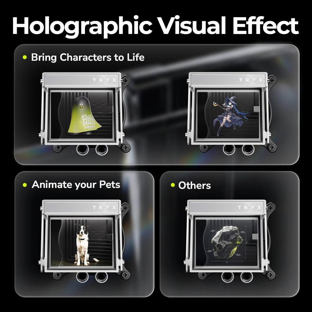 TRYX Holo 360mm AIO Holographic Visual GIPHY Built-in Asetek 280w TDP