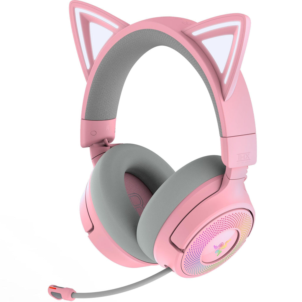 Razer Kraken Kitty V3 Pro Wireless RGB Gaming Headset, White