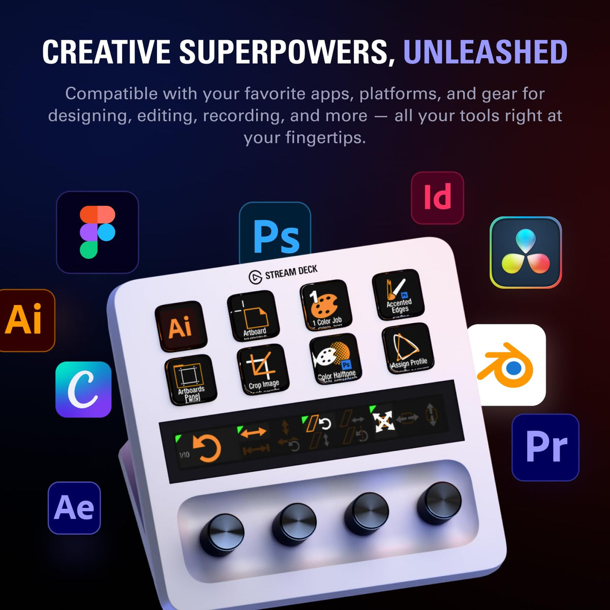 Elgato Stream Deck +, Audio Mixer and Studio Controller