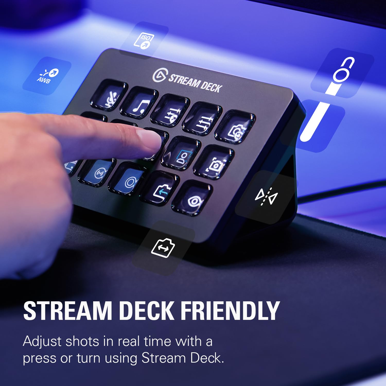 Elgato Facecam 4K, 4K60 Studio Webcam, DSLR-Like Control