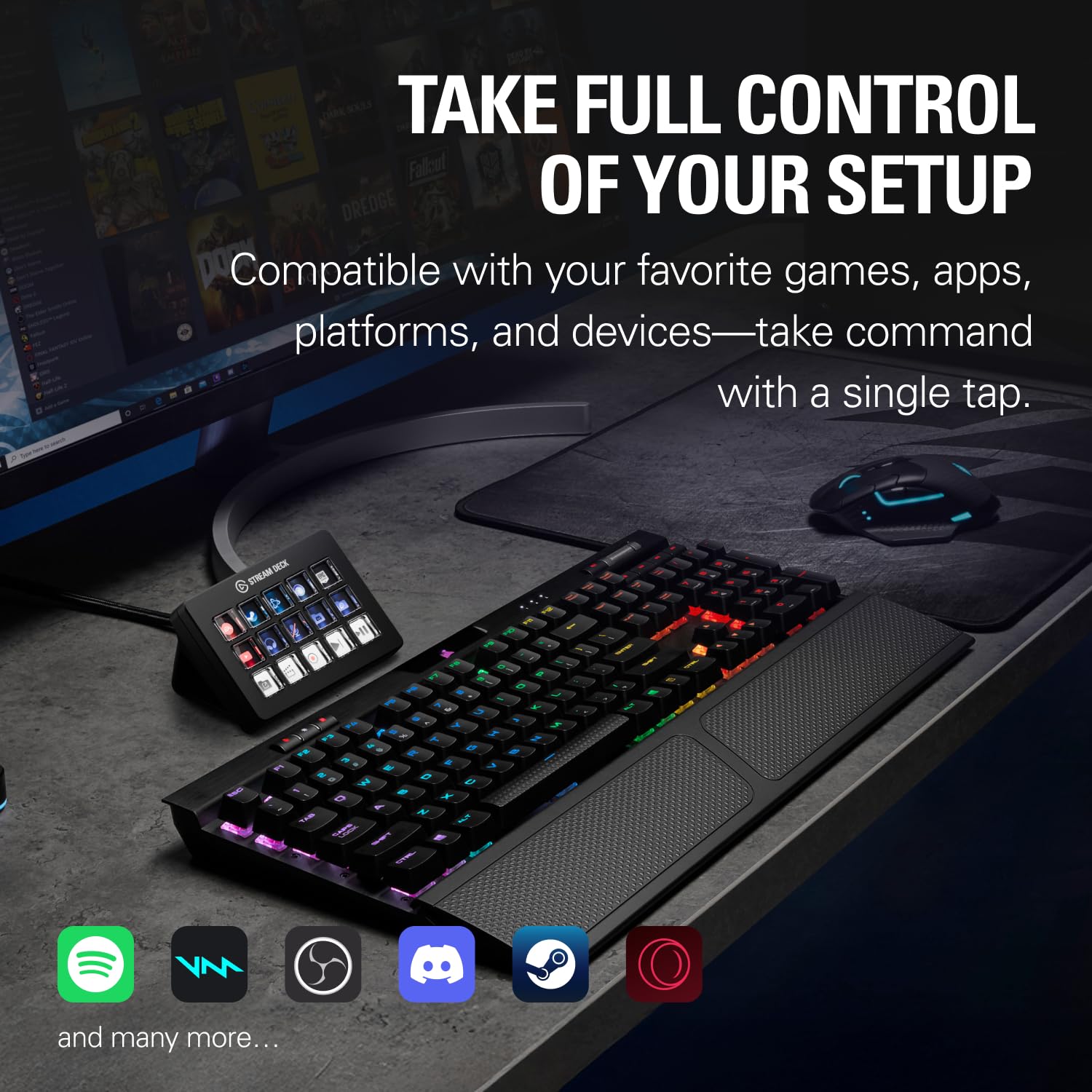 Elgato Stream Deck MK.2 Studio Controller, 15 Macro Keys