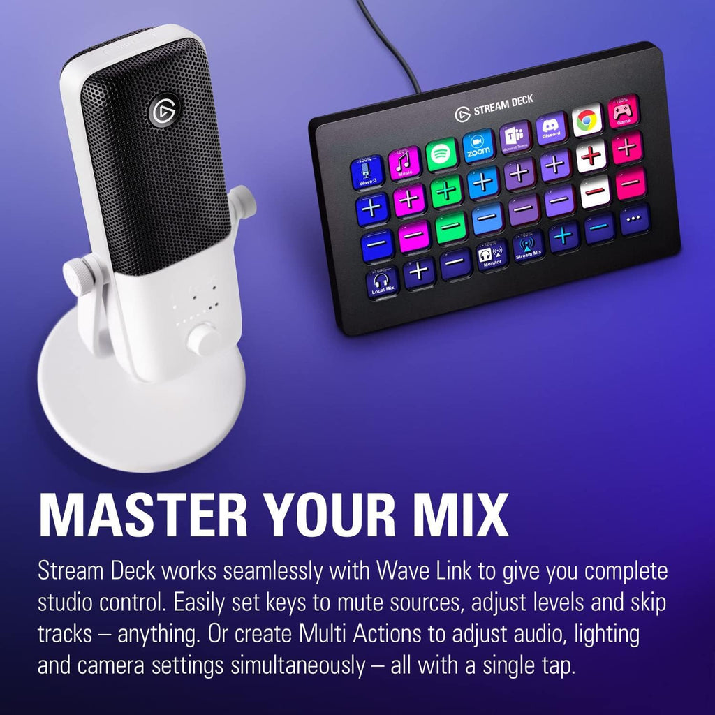 Elgato Wave:3 MK.2 USB Condenser Microphone, DSP Effects