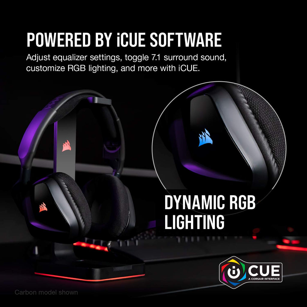 Corsair Void v2 Wireless Bluetooth PC PS5 Switch Gaming Headset – Black