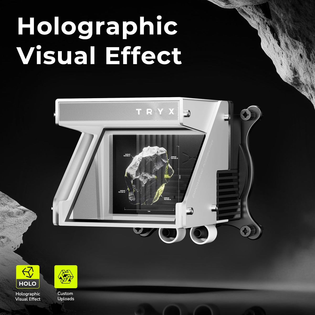 TRYX Holo 360mm AIO Holographic Visual GIPHY Built-in Asetek 280w TDP