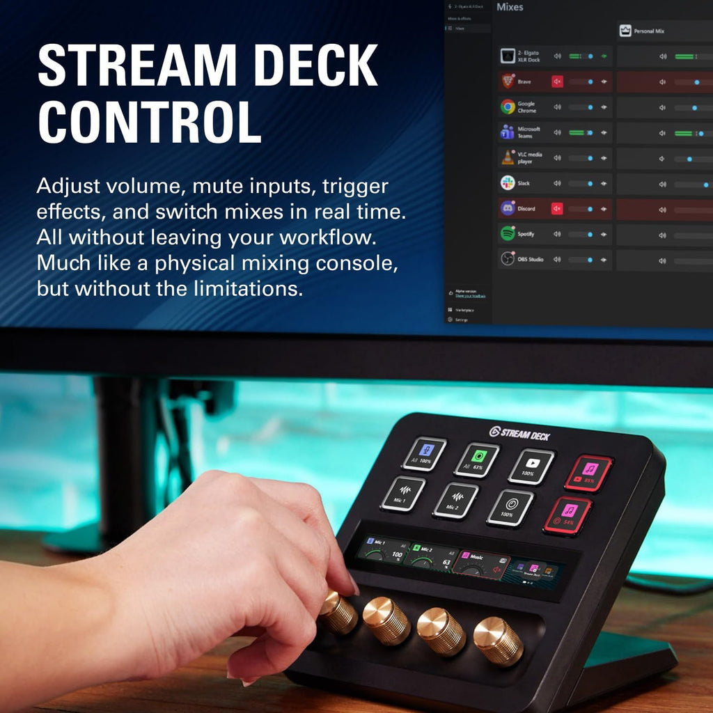Elgato Wave:3 MK.2 USB Condenser Microphone, DSP Effects
