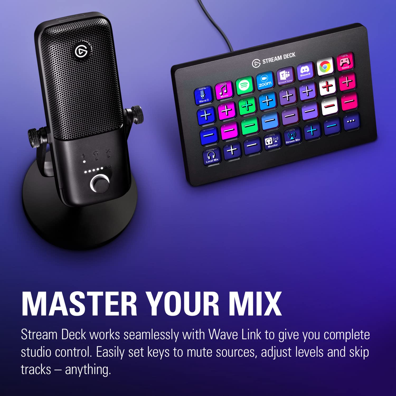 Elgato Wave:3 MK.2 USB Condenser Microphone, DSP Effects