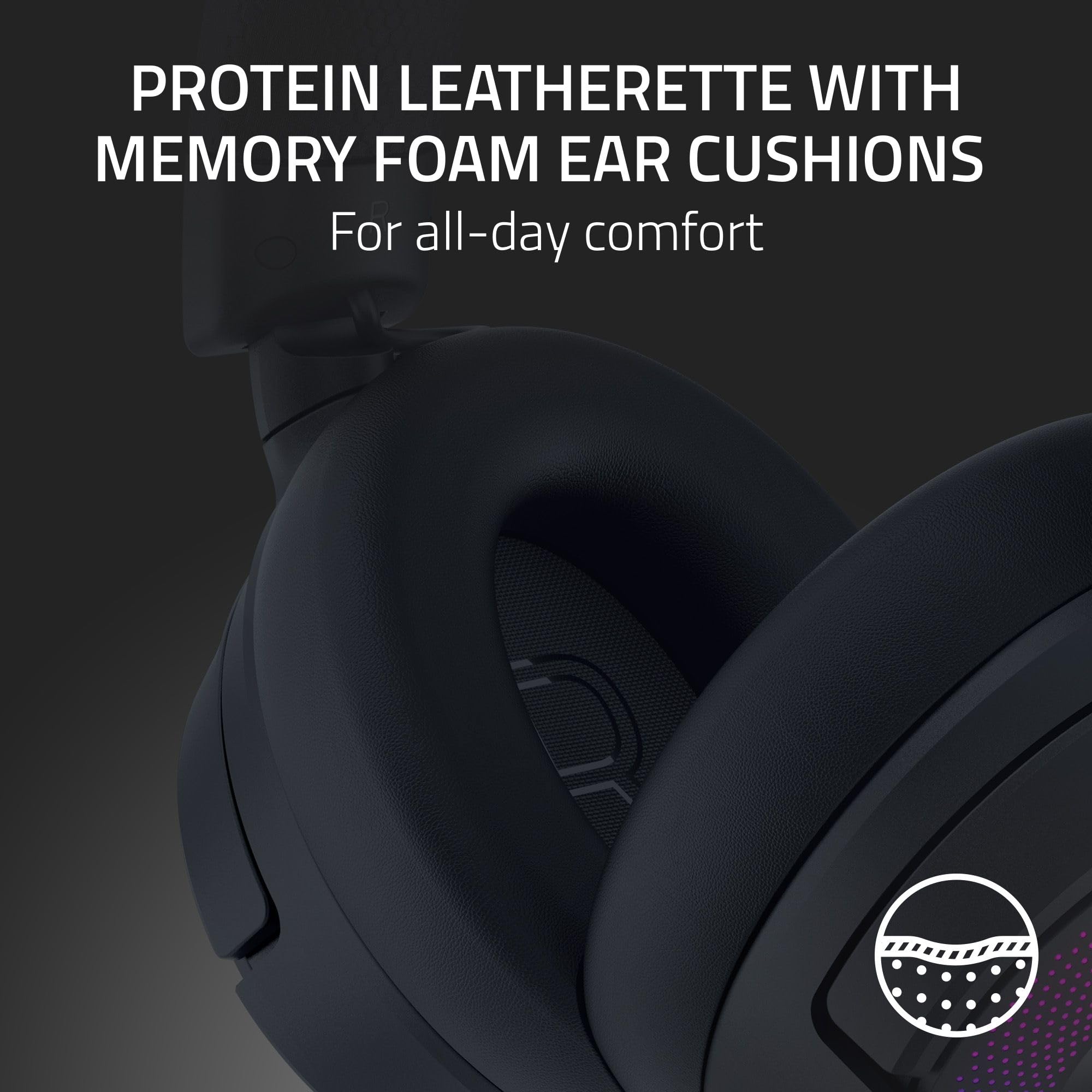Razer Kraken Kitty V3 Pro Wireless RGB Gaming Headset, White