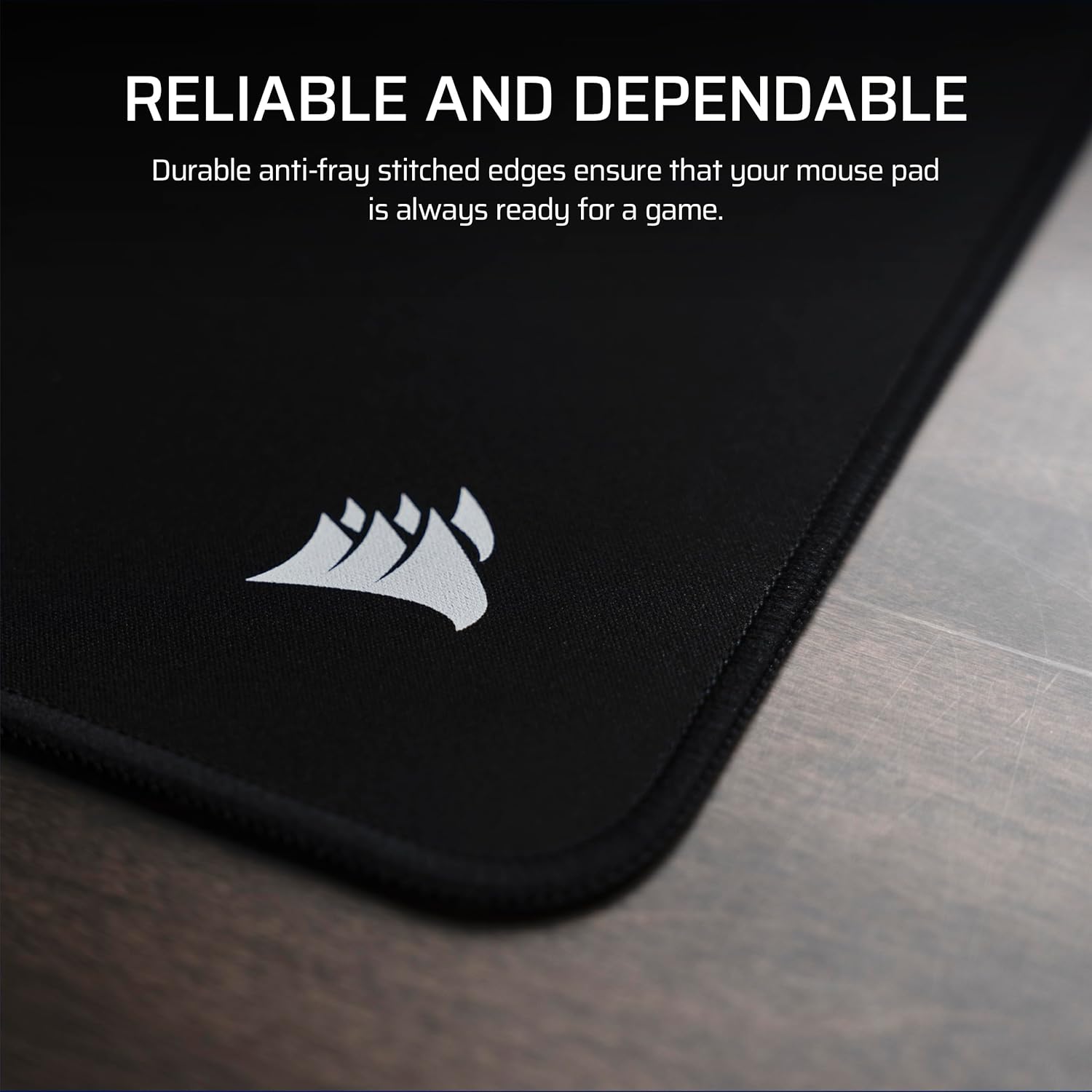 Corsair MM Anti-Fray Cloth Gaming Mouse Pad – Black
