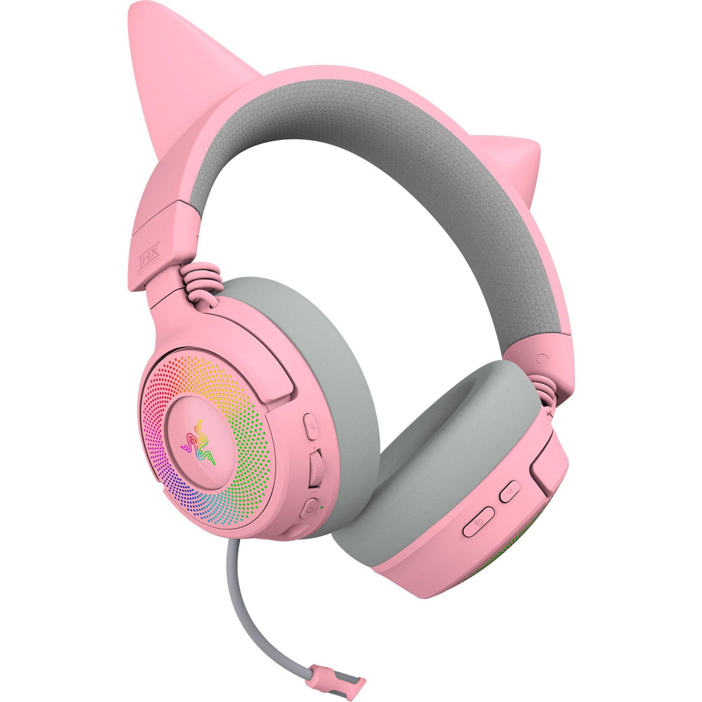 Razer Kraken Kitty V3 Pro Wireless RGB Gaming Headset, White
