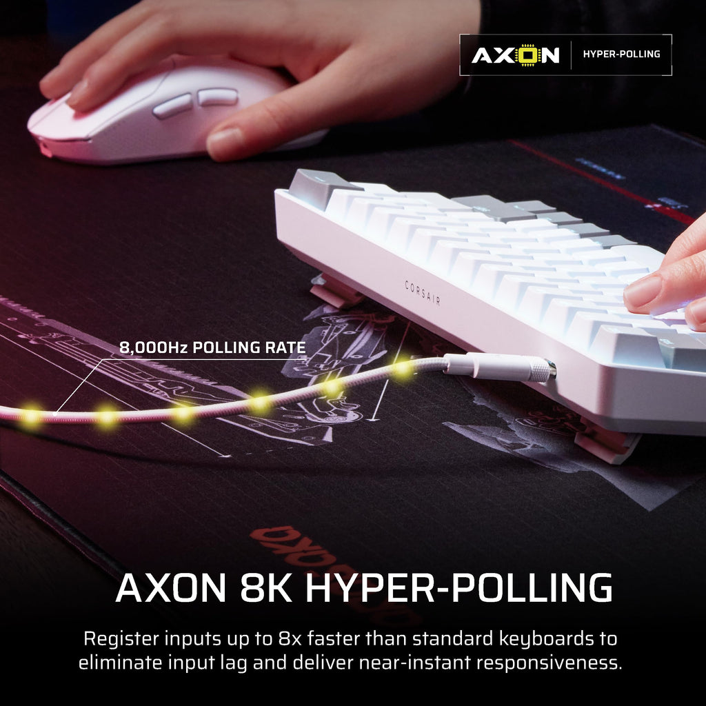Corsair Clipper PRO MINI 60 Hall Effect Gaming Keyboard – US QWERTY – Black