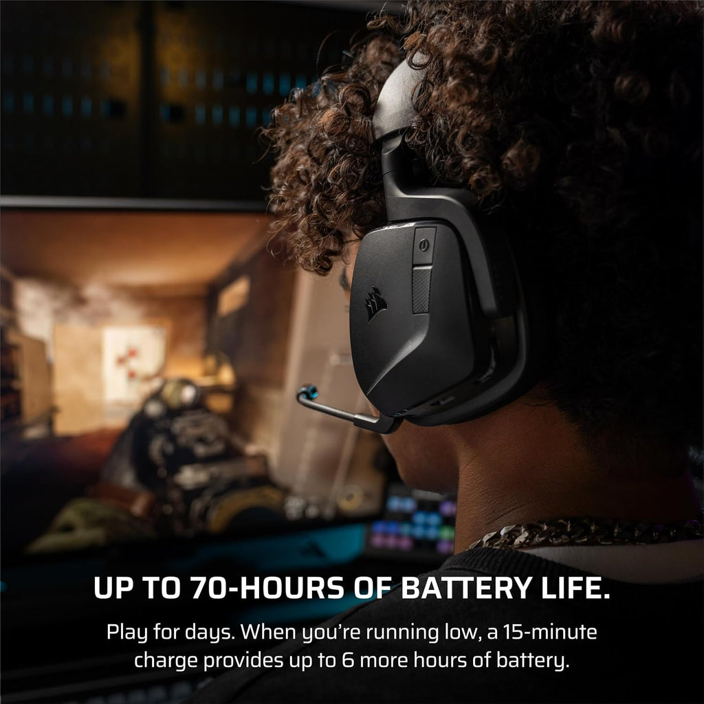 Corsair Void v2 Wireless Bluetooth PC PS5 Switch Gaming Headset – Black