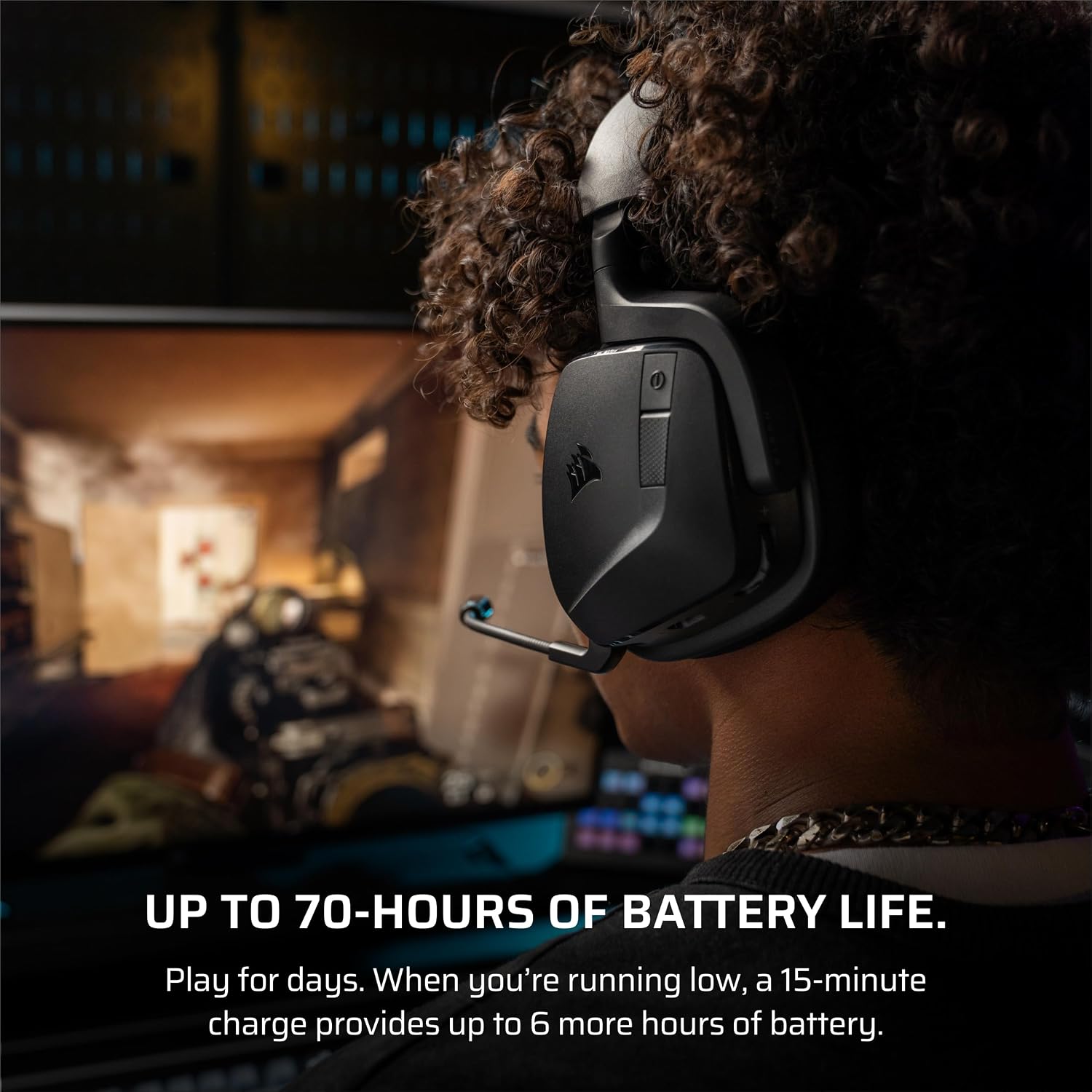 Corsair Void v2 Wireless Bluetooth PC PS5 Switch Gaming Headset – Black
