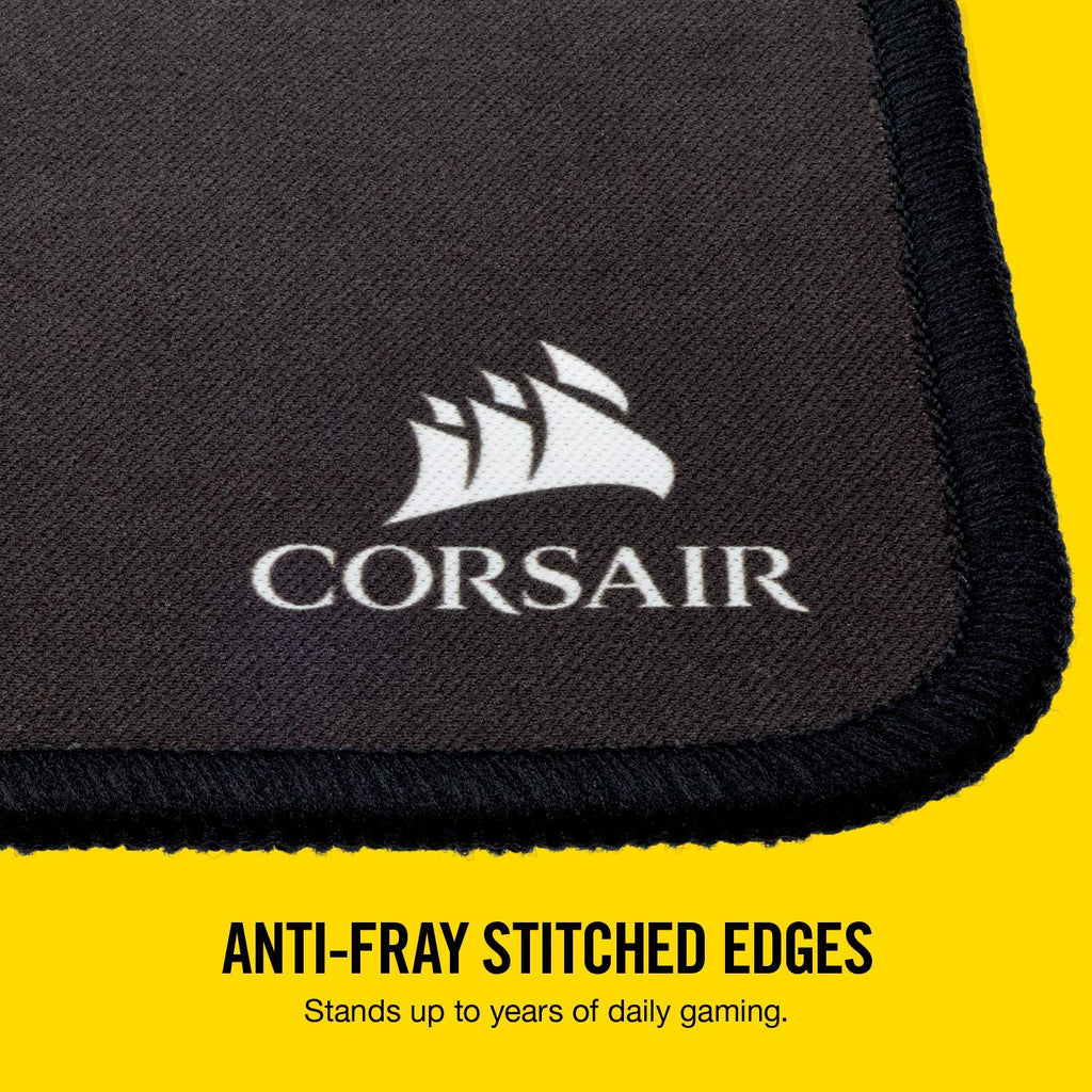 Corsair MM Anti-Fray Cloth Gaming Mouse Pad – Black