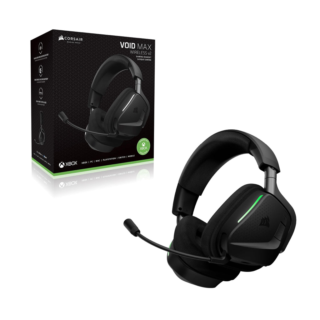 Corsair Void v2 MAX Wireless PC PS5 PS4 Switch Gaming Headset – Black