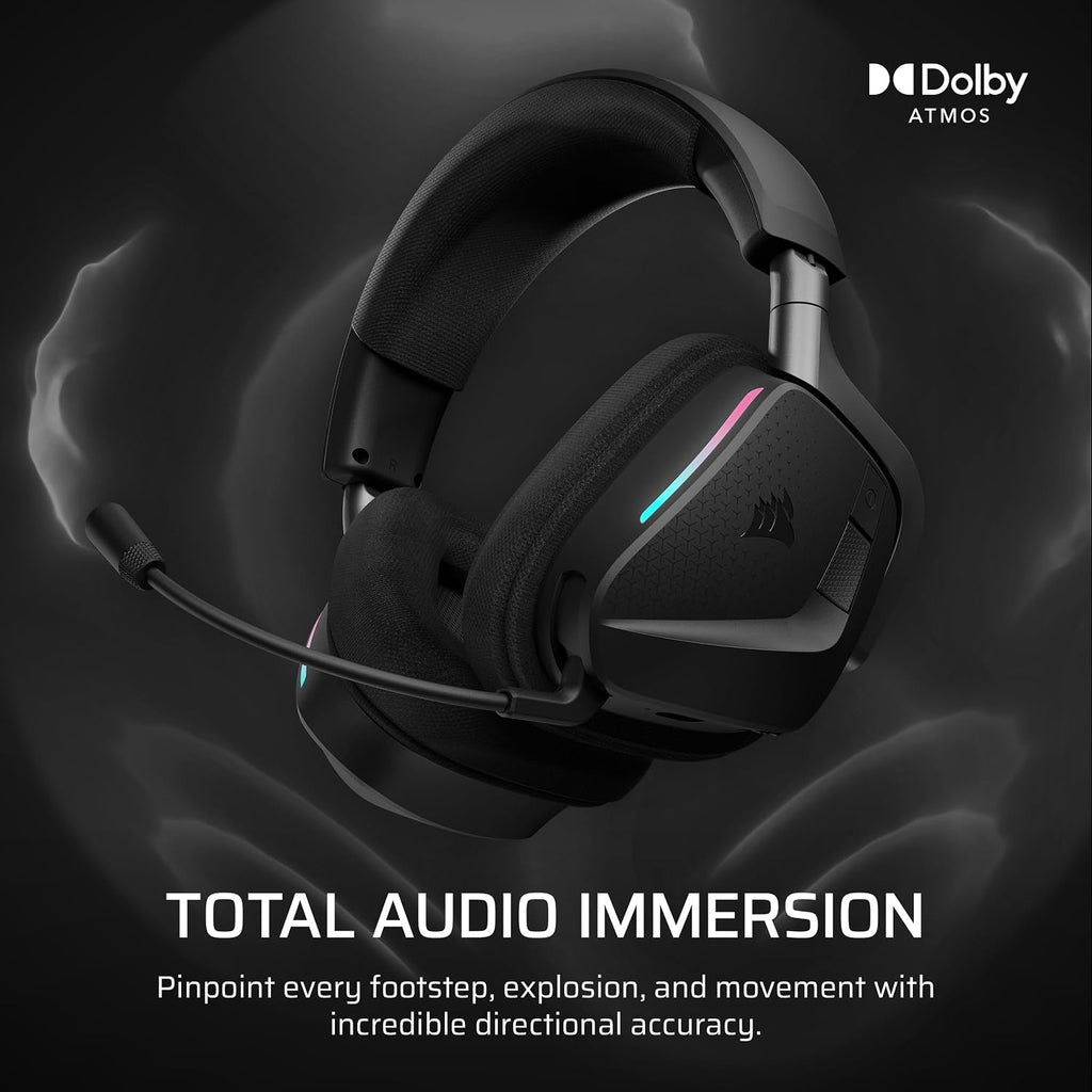 Corsair Void v2 MAX Wireless PC PS5 PS4 Switch Gaming Headset – Black