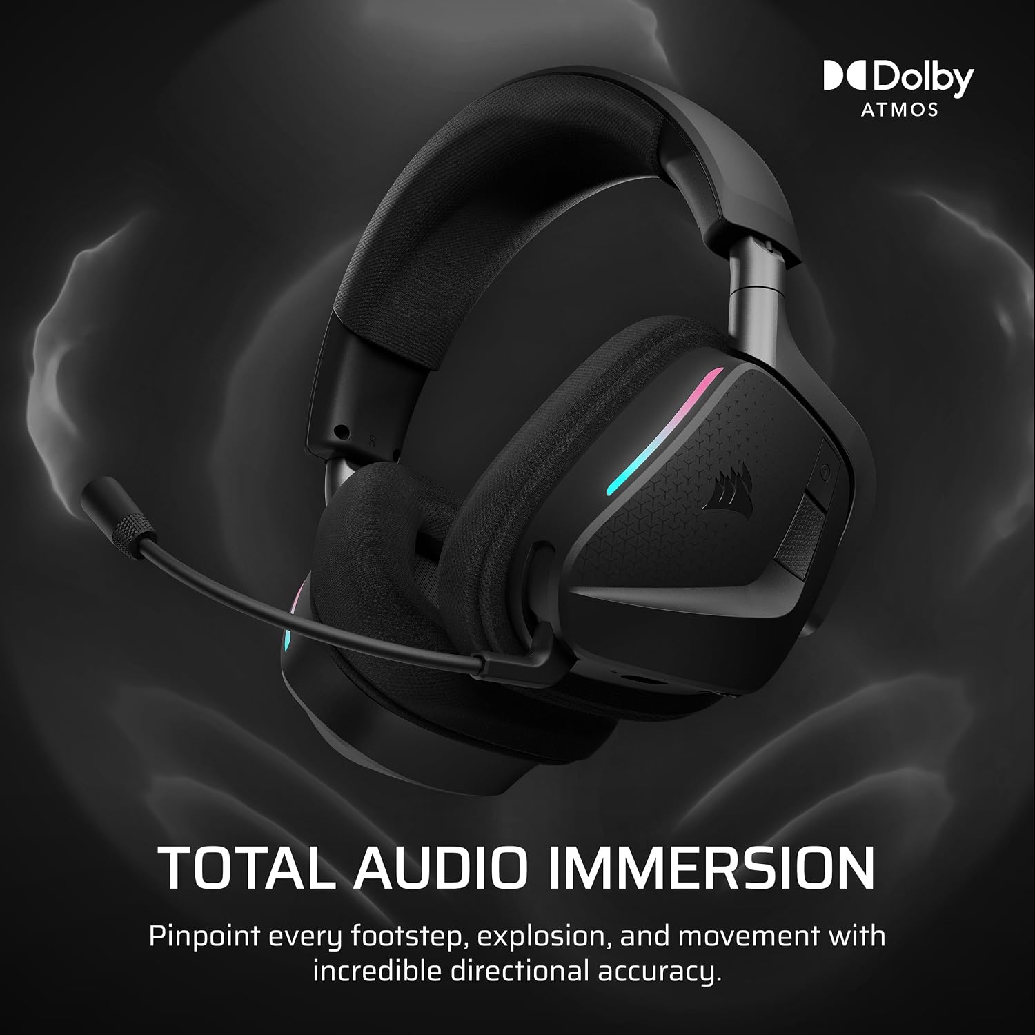 Corsair Void v2 MAX Wireless PC PS5 PS4 Switch Gaming Headset – Black
