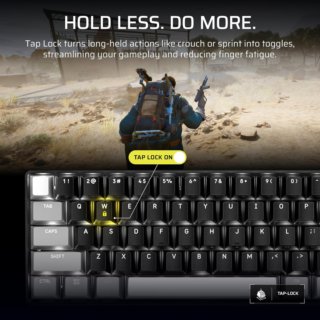 Corsair Clipper PRO MINI 60 Hall Effect Gaming Keyboard – US QWERTY – Black