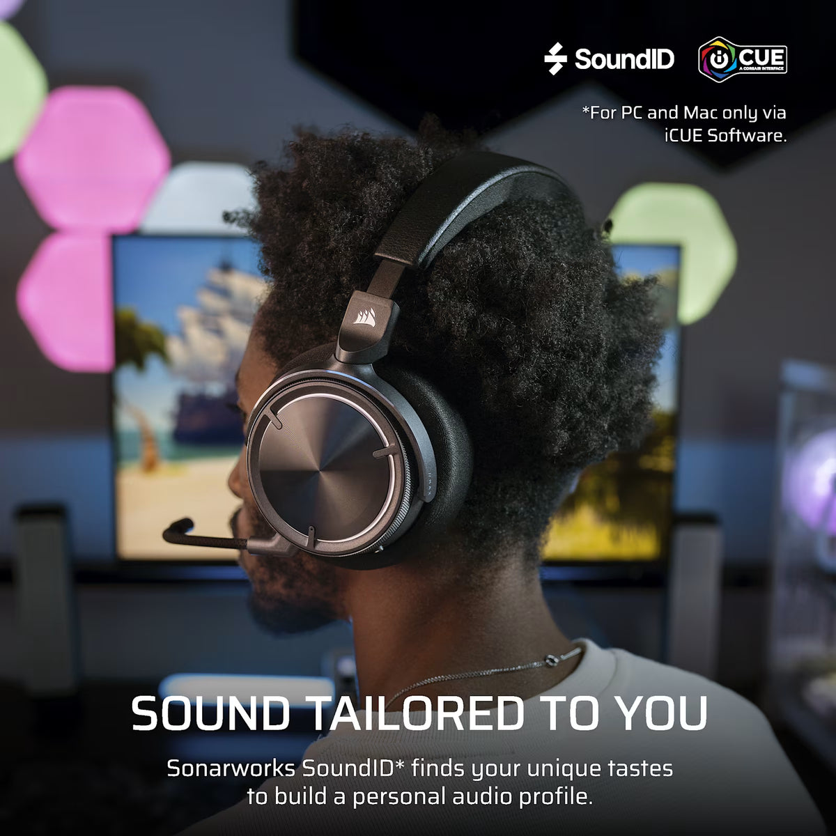 VIRTUOSO MAX WIRELESS Gaming Headset, Carbon