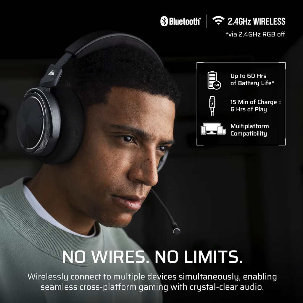 VIRTUOSO MAX WIRELESS Gaming Headset, Carbon